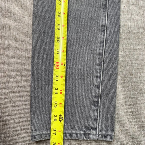 Levi's Made Crafted Twig High Rise Slim Denim Jeans Women's 29 Gray NWT - Picture 15 of 16